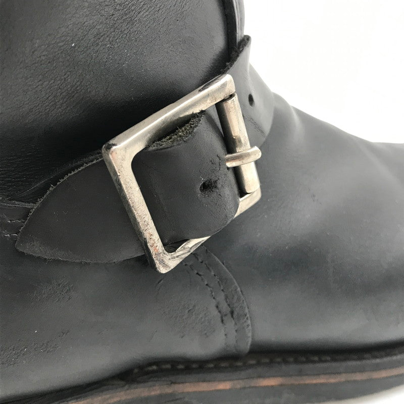 【中古品】【メンズ】 RED WING レッドウィング ENGINEER BOOTS BLACK 2268 PT99 USA製 エンジニア ブーツ 靴 164-260816-rt-02-tagh サイズ：US9.5 カラー：ブラック 万代Net店