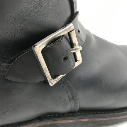 【中古品】【メンズ】 RED WING レッドウィング ENGINEER BOOTS BLACK 2268 PT99 USA製 エンジニア ブーツ 靴 164-260816-rt-02-tagh サイズ：US9.5 カラー：ブラック 万代Net店