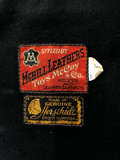 【現状渡し品】【メンズ】 TOYS MCCOYトイズマッコイ MCHILL LEATHERS SINGLE RIDERS JACKET 10128354 マックヒルレザー シングル ライダースジャケット アウター 145-260525-ki-03-tagh サイズ：40 カラー：ブラウン 万代Net店