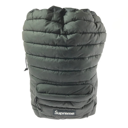 【現状渡し品】【メンズ】 SUPREME シュプリーム 22FW PUFFER BACKPACK パファー バックパック カバン 188-260609-na-06-tagh カラー：ブラック 万代Net店