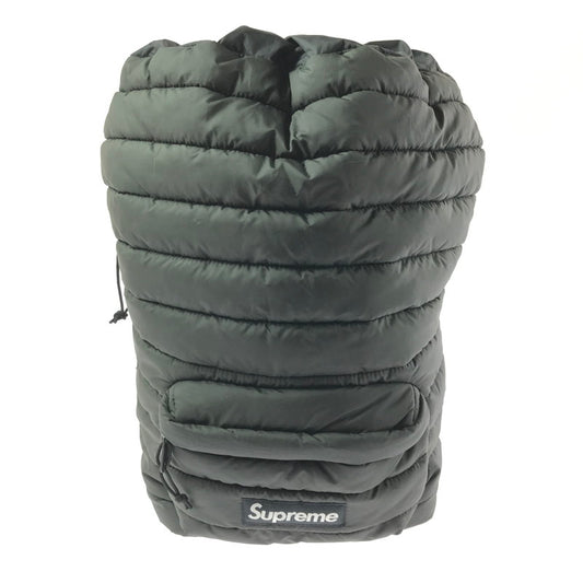 【現状渡し品】【メンズ】 SUPREME シュプリーム 22FW PUFFER BACKPACK パファー バックパック カバン 188-260609-na-06-tagh カラー：ブラック 万代Net店