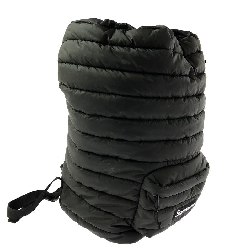 【現状渡し品】【メンズ】 SUPREME シュプリーム 22FW PUFFER BACKPACK パファー バックパック カバン 188-260609-na-06-tagh カラー：ブラック 万代Net店