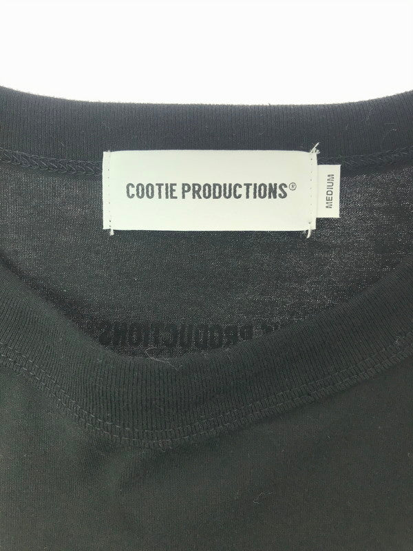 【中古品】【メンズ】 COOTIE PRODUCTIONS クーティー SUPIMA OVERSIZED CELLIE L/S TEE スーピマ オーバーサイズ セリー 長袖Tシャツ トップス 142-260604-rt-30-tagh サイズ：M カラー：ブラック 万代Net店