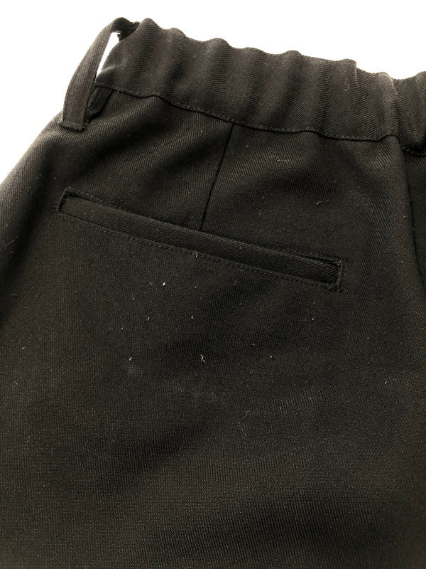 【中古品】【メンズ】 DELUXE デラックス ZOOT STRAIGHT-LEG PINTUCK PANTS 24AD4242 ストレートピンタックパンツ 153-260524-rt-22-tagh サイズ：L カラー：ブラック 万代Net店
