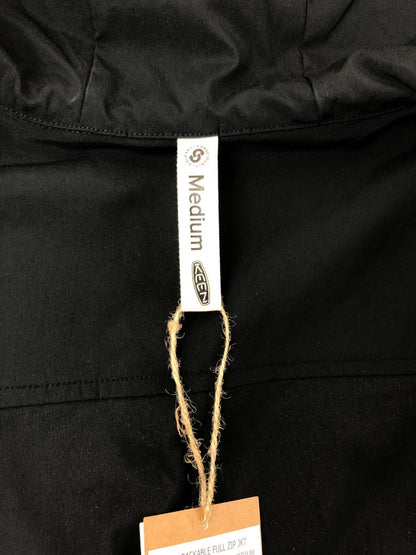 【中古品】【メンズ】 KEEN キーン NYLON PACKABLE FULL ZIP JACKET 1031619 ナイロン パッカブル フルジップ ジャケット ライトアウター 144-260524-rt-10-tagh サイズ：M カラー：ブラック 万代Net店