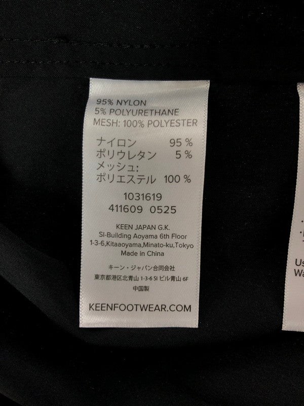 【中古品】【メンズ】 KEEN キーン NYLON PACKABLE FULL ZIP JACKET 1031619 ナイロン パッカブル フルジップ ジャケット ライトアウター 144-260524-rt-10-tagh サイズ：M カラー：ブラック 万代Net店