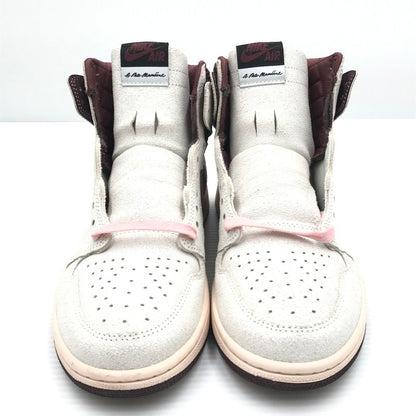 【中古品】【メンズ】 NIKE×A MA MANIERE ナイキ×アママニエール AIR JORDAN 1 RETRO HIGH OG DO7097-100 エアジョーダン 1 レトロハイ OG スニーカー シューズ 靴 160-260521-ki-01-tagh サイズ：28cm US10 カラー：SAIL AND BURGUNDY 万代Net店