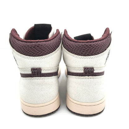 【中古品】【メンズ】 NIKE×A MA MANIERE ナイキ×アママニエール AIR JORDAN 1 RETRO HIGH OG DO7097-100 エアジョーダン 1 レトロハイ OG スニーカー シューズ 靴 160-260521-ki-01-tagh サイズ：28cm US10 カラー：SAIL AND BURGUNDY 万代Net店