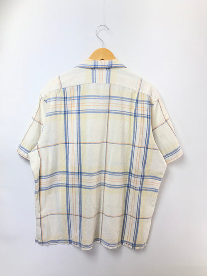 【中古品】【メンズ】 POLO RALPH LAUREN ポロ ラルフローレン 90'S S/S OPEN COLLAR CHECK SHIRT 90年代 オープンカラー チェックシャツ 半袖シャツ 146-260520-na-23-tagh サイズ：XL カラー：マルチカラー 万代Net店