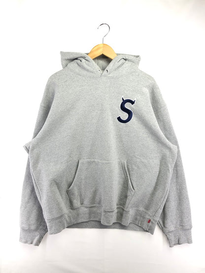 【中古品】【メンズ】 SUPREME シュプリーム 22AW S LOGO HOODED SWEATSHIRT S ロゴ フーディー スウェットシャツ パーカー 149-260527-na-02-tagh サイズ：XL カラー：HEATHER GRAY 万代Net店