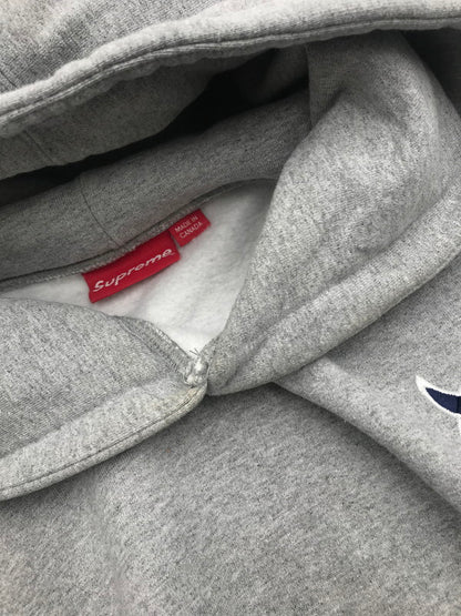 【中古品】【メンズ】 SUPREME シュプリーム 22AW S LOGO HOODED SWEATSHIRT S ロゴ フーディー スウェットシャツ パーカー 149-260527-na-02-tagh サイズ：XL カラー：HEATHER GRAY 万代Net店