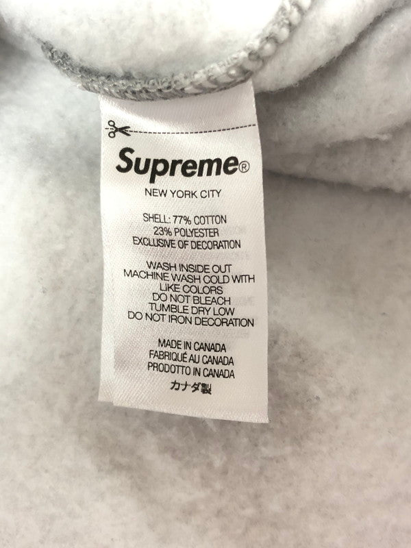 【中古品】【メンズ】 SUPREME シュプリーム 22AW S LOGO HOODED SWEATSHIRT S ロゴ フーディー スウェットシャツ パーカー 149-260527-na-02-tagh サイズ：XL カラー：HEATHER GRAY 万代Net店