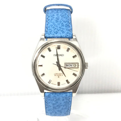 【現状渡し品】【メンズ】 ORIENT オリエント SKELETON DIAL AUTOMATIC WATCH OM-8017 スケルトン文字盤 自動巻腕時計 腕時計 198-260626-rt-08-tagh カラー：シルバー/ブルー 万代Net店