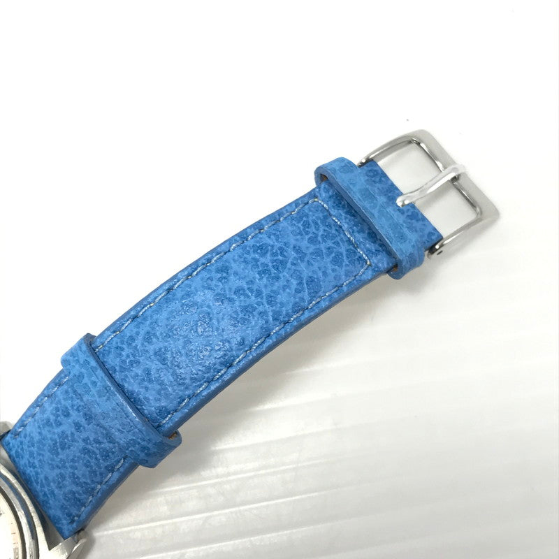 【現状渡し品】【メンズ】 ORIENT オリエント SKELETON DIAL AUTOMATIC WATCH OM-8017 スケルトン文字盤 自動巻腕時計 腕時計 198-260626-rt-08-tagh カラー：シルバー/ブルー 万代Net店