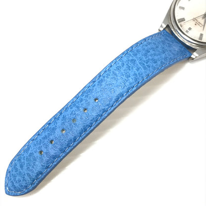 【現状渡し品】【メンズ】 ORIENT オリエント SKELETON DIAL AUTOMATIC WATCH OM-8017 スケルトン文字盤 自動巻腕時計 腕時計 198-260626-rt-08-tagh カラー：シルバー/ブルー 万代Net店