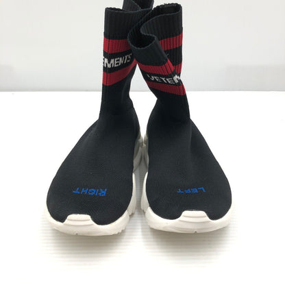 【中古品】【メンズ】 VETEMENTS ヴェトモン ×REEBOK リーボック SOCK RUNNER SHOES CN3307 ソックス ランナー スニーカー 靴 164-261005-na-57-tagh サイズ：25cm US 7 カラー：BLACK 万代Net店