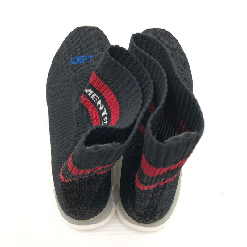 【中古品】【メンズ】 VETEMENTS ヴェトモン ×REEBOK リーボック SOCK RUNNER SHOES CN3307 ソックス ランナー スニーカー 靴 164-261005-na-57-tagh サイズ：25cm US 7 カラー：BLACK 万代Net店
