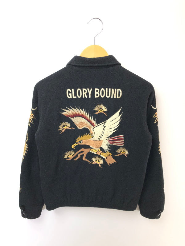 【中古品】【メンズ】 COOTIE 15AW SOUVENIR WORK JACKET スーベニア ワーク ジャケット スカジャン アウター 142-260525-ki-04-tagh サイズ：S カラー：ブラック 万代Net店