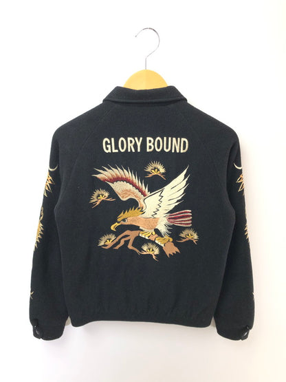 【中古品】【メンズ】 COOTIE 15AW SOUVENIR WORK JACKET スーベニア ワーク ジャケット スカジャン アウター 142-260525-ki-04-tagh サイズ：S カラー：ブラック 万代Net店