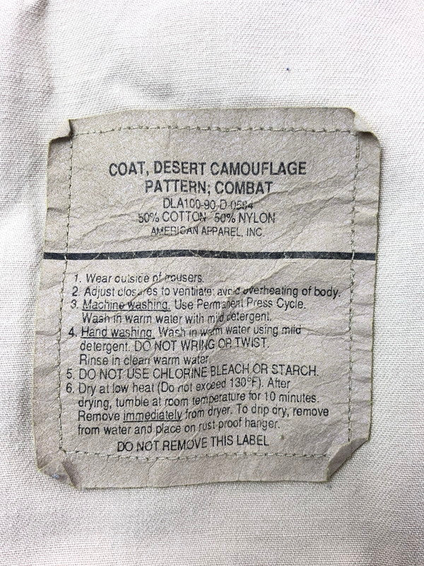 【現状渡し品】【メンズ】 U.S. ARMY アメリカ軍 90'S BDU JACKET 8415-01-327-5301 90年代 BDU ジャケット ライトアウター 146-260519-na-07-tagh サイズ：SMALL-SHORT カラー：カモ 万代Net店
