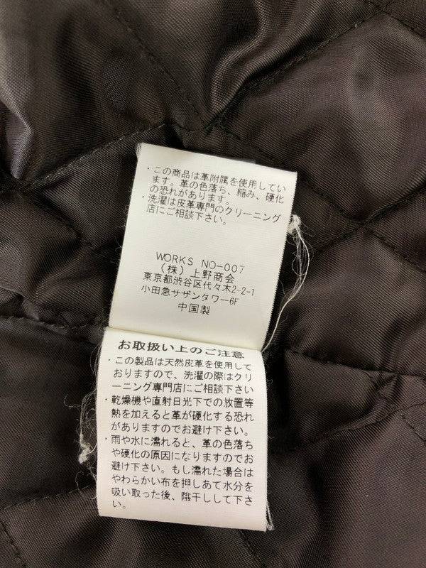 【中古品】【メンズ】 AVIREX アヴィレックス ARM LEATHER WOOL P COAT 6142173 アームレザーウールピーコート アウター 145-260823-su-04-tagh サイズ：M カラー：カーキ 万代Net店