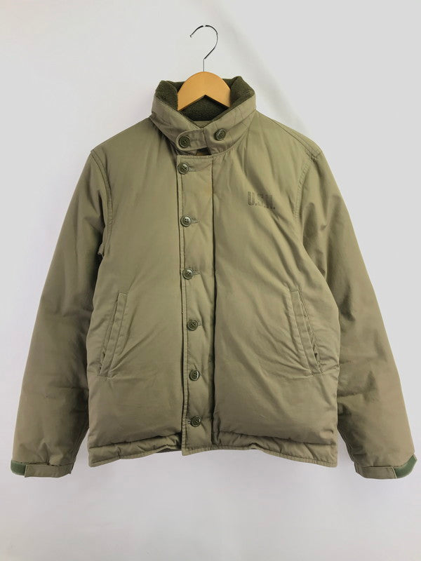 【中古品】【メンズ】 FULLCOUNT フルカウント N-1 DOWN JACKET 2784 ダウンジャケット アウター 145-260925-na-27-tagh サイズ：40 カラー：カーキ 万代Net店