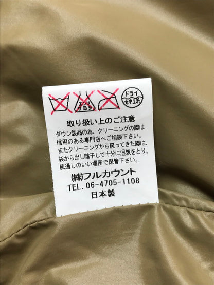 【中古品】【メンズ】 FULLCOUNT フルカウント N-1 DOWN JACKET 2784 ダウンジャケット アウター 145-260925-na-27-tagh サイズ：40 カラー：カーキ 万代Net店