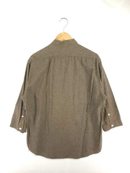 【中古品】【メンズ】 FREEWHEELERS フリーホイラーズ UNION SPECIAL OVERALLS 7分袖 WORK SHIRT ユニオンスペシャル オーバーオールズ ワーク シャツ 長袖 トップス 145-260529-ki-16-tagh サイズ：17.5 カラー：BROWN 万代Net店