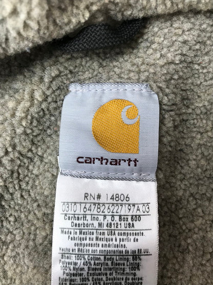 【中古品】【メンズ】 CARHARTT SHERPA LINER DUCK ACTIVE JACKET J141 BLK メキシコ製 03年製 シェルパ ライナー ダッグ アクティブ ジャケット アウター 146-260530-rt-12-tagh サイズ：L カラー：ブラック 万代Net店