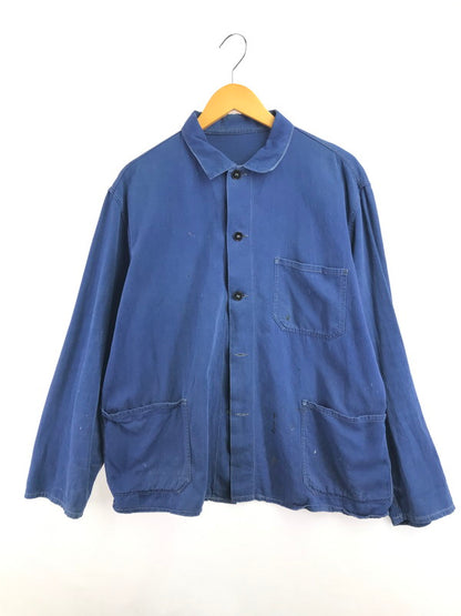 【現状渡し品】【メンズ】 EURO VINTAGE ユーロ ヴィンテージ WORK JACKET ワークジャケット ライトアウター 146-260925-na-28-tagh サイズ：サイズ不明 下記参照 カラー：ブルー 万代Net店