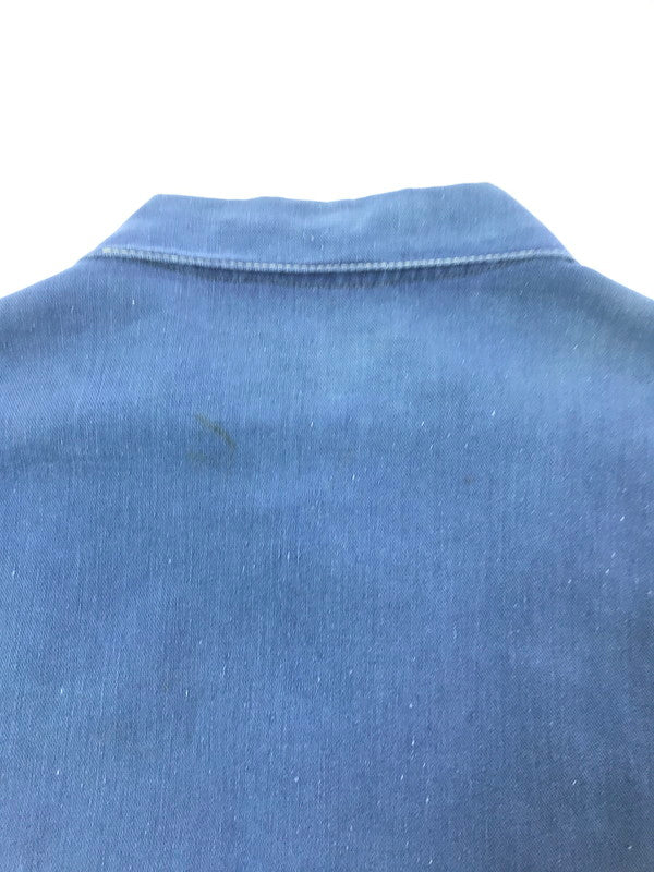【現状渡し品】【メンズ】 EURO VINTAGE ユーロ ヴィンテージ WORK JACKET ワークジャケット ライトアウター 146-260925-na-28-tagh サイズ：サイズ不明 下記参照 カラー：ブルー 万代Net店