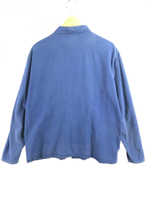 【現状渡し品】【メンズ】 EURO VINTAGE ユーロ ヴィンテージ WORK JACKET ワークジャケット ライトアウター 146-260925-na-28-tagh サイズ：サイズ不明 下記参照 カラー：ブルー 万代Net店