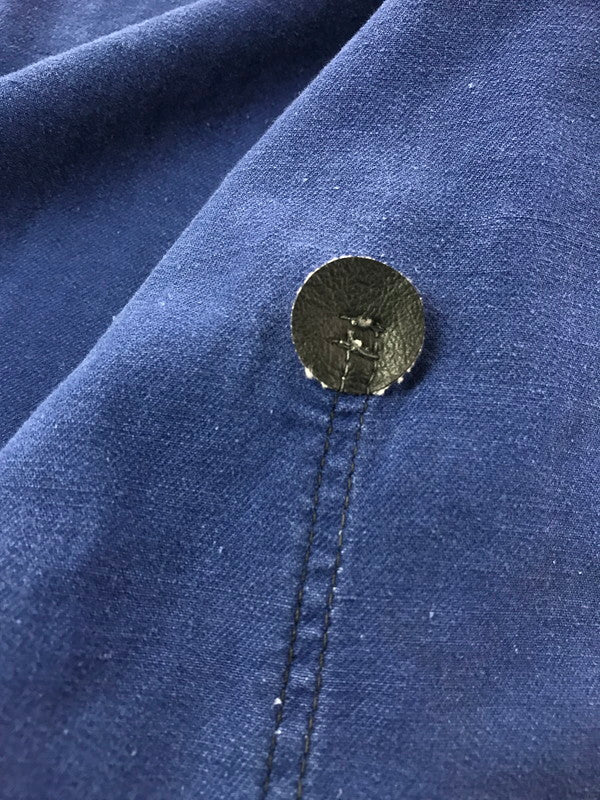 【現状渡し品】【メンズ】 EURO VINTAGE ユーロ ヴィンテージ WORK JACKET ワークジャケット ライトアウター 146-260925-na-28-tagh サイズ：サイズ不明 下記参照 カラー：ブルー 万代Net店