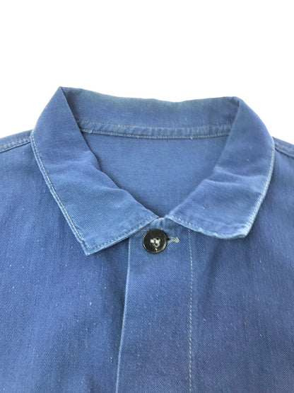 【現状渡し品】【メンズ】 EURO VINTAGE ユーロ ヴィンテージ WORK JACKET ワークジャケット ライトアウター 146-260925-na-28-tagh サイズ：サイズ不明 下記参照 カラー：ブルー 万代Net店