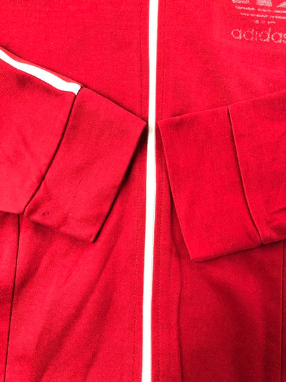 【現状渡し品】【メンズ】 ADIDAS アディアス 70～80's TRACK JACKET 70～80年代 トラック ジャケット ライトアウター 146-260516-rt-30-tagh サイズ：不明 下記参照 カラー：レッド 万代Net店
