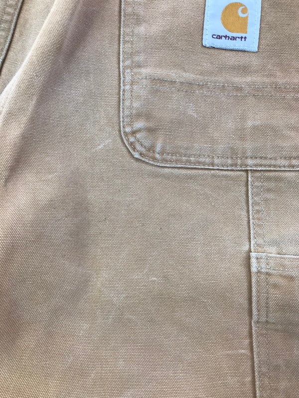 【中古品】【メンズ】 CARHARTT カーハート DOUBLE KNEE PAINTER PANTS B01 BRN USA製 ダブルニー ペインター パンツ ボトムス 157-260603-rt-03-tagh サイズ：30×30 カラー：ブラウン 万代Net店