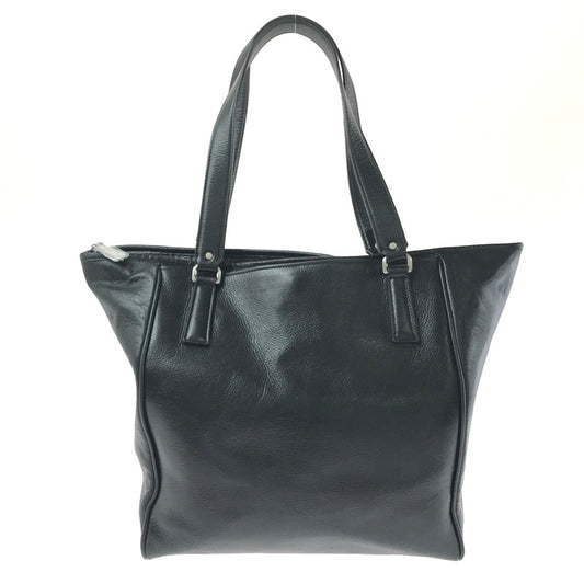 【中古品】【メンズ/レディース】 ANIARY アニアリ LEATHER TOTE BAG レザートートバッグ カバン 188-260522-ki-18-tagh カラー：BLACK 万代Net店
