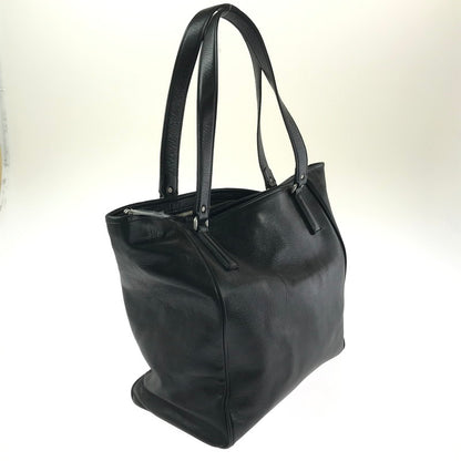 【中古品】【メンズ/レディース】 ANIARY アニアリ LEATHER TOTE BAG レザートートバッグ カバン 188-260522-ki-18-tagh カラー：BLACK 万代Net店