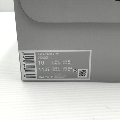 【中古美品】【メンズ】 NIKE AIR FORCE 1 LOW '07 CW2288-111 エア フォース ワン ロー スニーカー シューズ 靴 160-260521-ki-04-tagh サイズ：28cm US10 カラー：WHITE/WHITE 万代Net店