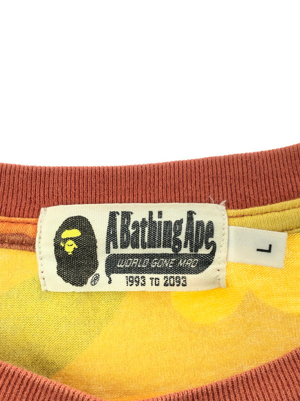 【中古品】【メンズ】 A BATHING APE ア ベイシング エイプ 1ST CAMO TEE ファースト カモ Tシャツ トップス 142-260605-rt-09-tagh サイズ：L カラー：ブラウン系 万代Net店