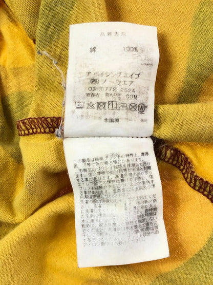 【中古品】【メンズ】 A BATHING APE ア ベイシング エイプ 1ST CAMO TEE ファースト カモ Tシャツ トップス 142-260605-rt-09-tagh サイズ：L カラー：ブラウン系 万代Net店