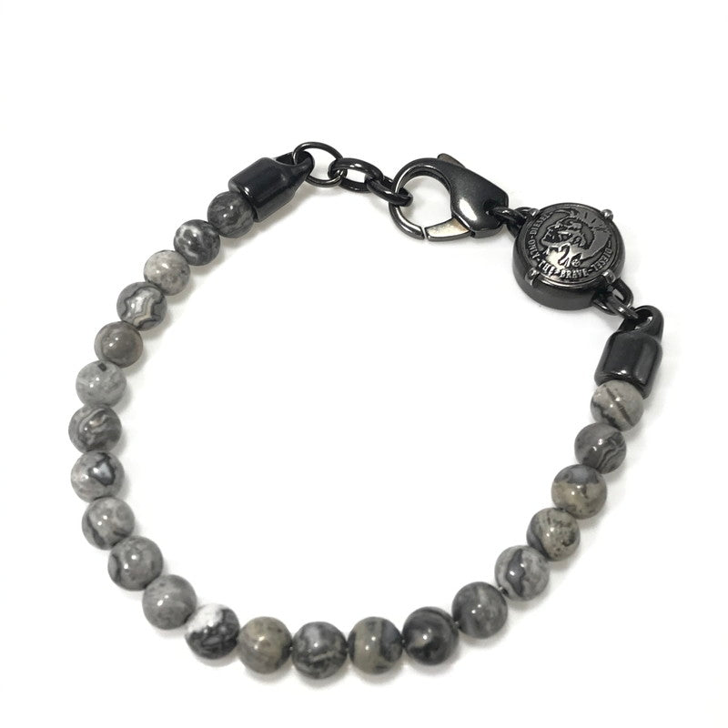 【中古品】【メンズ】 DIESEL ディーゼル BRACELET ブレスレット アクセサリー 192-260624-na-05-tagh カラー：グレー系 万代Net店
