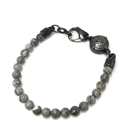 【中古品】【メンズ】 DIESEL ディーゼル BRACELET ブレスレット アクセサリー 192-260624-na-05-tagh カラー：グレー系 万代Net店