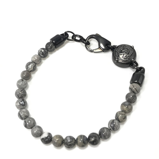 【中古品】【メンズ】 DIESEL ディーゼル BRACELET ブレスレット アクセサリー 192-260624-na-05-tagh カラー：グレー系 万代Net店