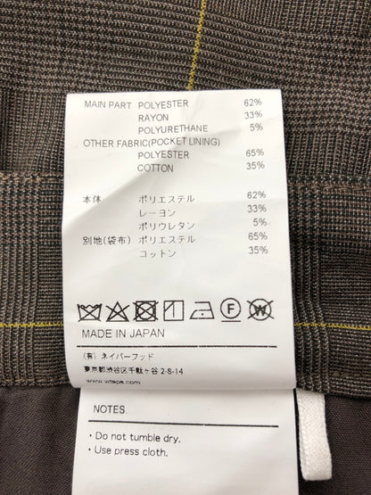 【中古品】【メンズ】 WTAPS ダブルタップス 20SS TUCK TROUSERS 201BRDT-PTM07 タック トウラザー ボトムス 153-260524-rt-20-tagh サイズ：2 カラー：ブラウン 万代Net店