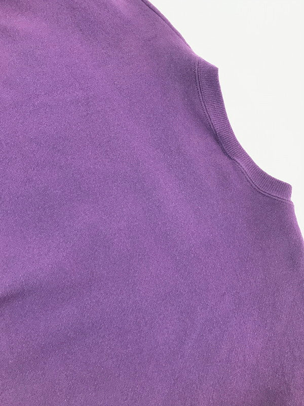 【中古品】【メンズ】 HANES ヘインズ PREMIUM WEIGHT プレミアム ウェイト 90～00's CREW NECK SWEATSHIRT クルーネック スウェットシャツ トップス 146-260818-rt-49-tag カラー：パープル 万代Net店