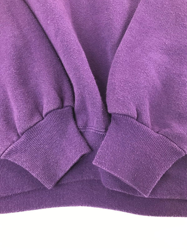 【中古品】【メンズ】 HANES ヘインズ PREMIUM WEIGHT プレミアム ウェイト 90～00's CREW NECK SWEATSHIRT クルーネック スウェットシャツ トップス 146-260818-rt-49-tag カラー：パープル 万代Net店