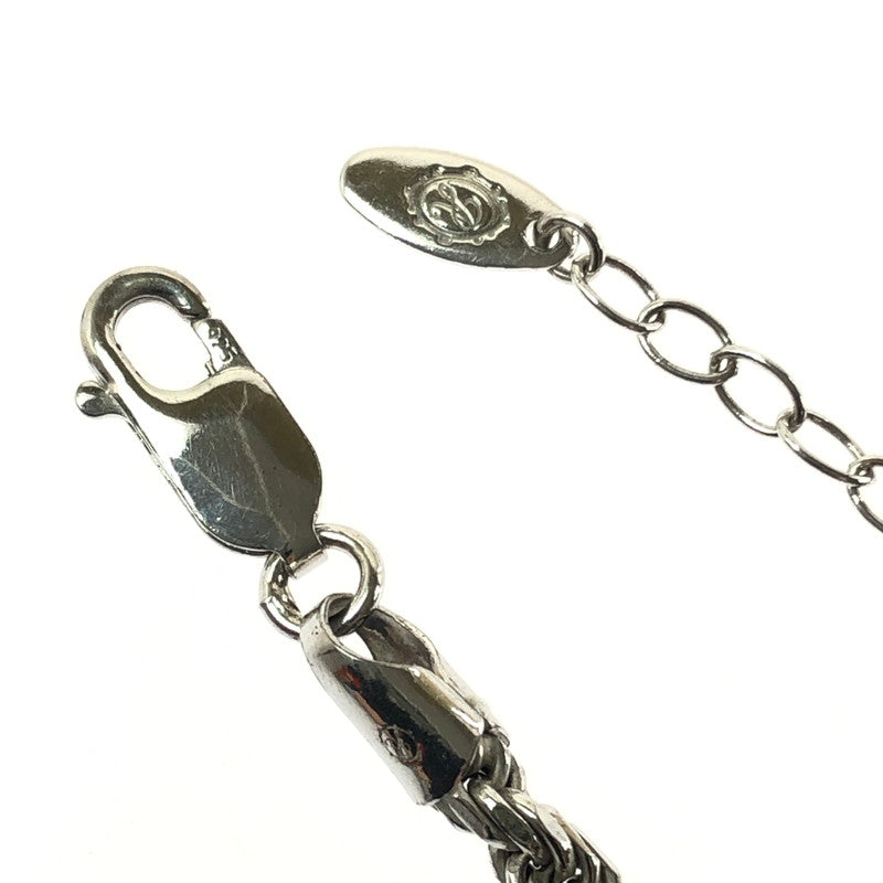 【中古品】 AVALANCHE アヴァランチ SV925 SILVER ROPE BRACELET 080HCMD スターリングシルバー ロープ ブレスレット アクセサリー シルバー 192-260515-ty-05-tagh カラー：シルバー 万代Net店