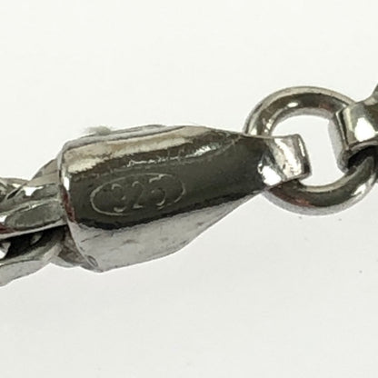 【中古品】 AVALANCHE アヴァランチ SV925 SILVER ROPE BRACELET 080HCMD スターリングシルバー ロープ ブレスレット アクセサリー シルバー 192-260515-ty-05-tagh カラー：シルバー 万代Net店