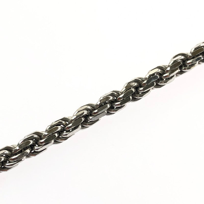 【中古品】 AVALANCHE アヴァランチ SV925 SILVER ROPE BRACELET 080HCMD スターリングシルバー ロープ ブレスレット アクセサリー シルバー 192-260515-ty-05-tagh カラー：シルバー 万代Net店